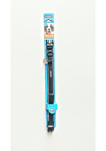 Dogness Neoprene Ayarlanabilir Boyun Köpek Tasması S Siyah