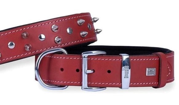 Doggie Konfor Ayarlanabilir Boyun Köpek Tasması 4 x 47 - 55 cm Kırmızı
