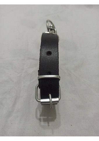 Kozaklı Ayarlanabilir Boyun Köpek Tasması 3 x 50 cm Siyah