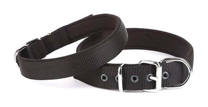 Doggie Comfort Ayarlanabilir Boyun Köpek Tasması 3 x 47 - 55 cm Siyah