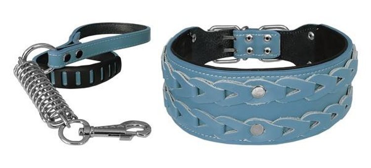 Markapet Elegance Köpek Tasması XL Mavi