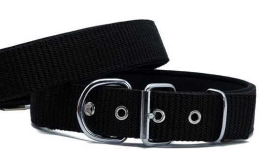 Doggie Elit Ayarlanabilir Boyun Köpek Tasması 5 x 50 - 60 cm Siyah