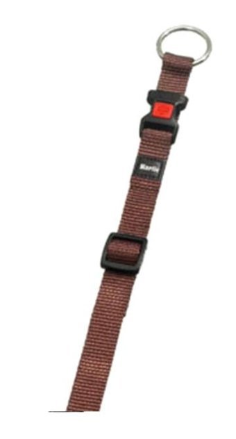 Flamingo Ayarlanabilir Boyun Köpek Tasması 45 - 65 cm Kahverengi