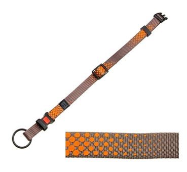 Karlie Art Sp Plus Ayarlanabilir Köpek Tasması 2.5 x 45 - 65 cm Turuncu