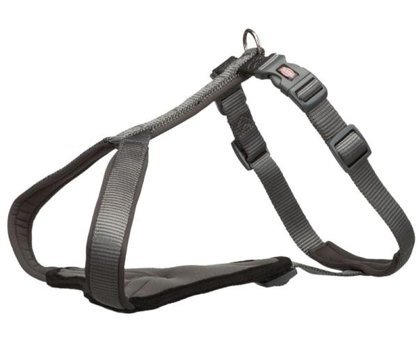 Trixie Premium Ayarlanabilir Göğüs Köpek Tasması 2.5 x 95 - 120 cm Gri