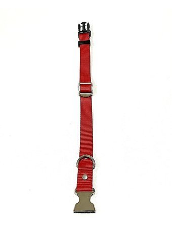 Ehlipet Ayarlanabilir Boyun Köpek Tasması 35 - 55 cm Kırmızı