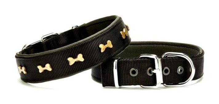 Doggie Softlu Ayarlanabilir Köpek Tasması 3 x 65 cm Siyah