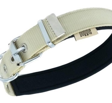 Doggie Comfort Ayarlanabilir Boyun Köpek Tasması 3 x 42 - 50 cm Krem