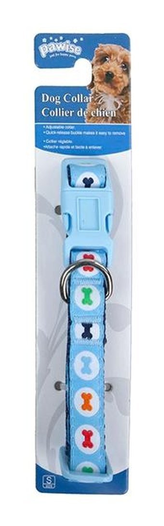 Pawise Ayarlanabilir Köpek Tasması 1.5 x 22 - 35 cm Mavi