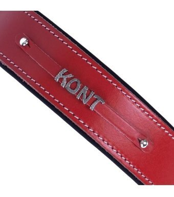 Doggie Konfor İsimli Ayarlanabilir Boyun Köpek Tasması 4 x 47 - 55 cm Kırmızı