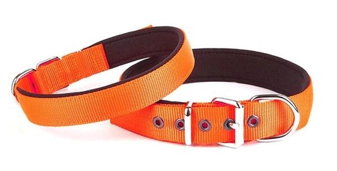 Doggie Konfor Ayarlanabilir Boyun Köpek Tasması 3 x 47 - 55 cm Turuncu