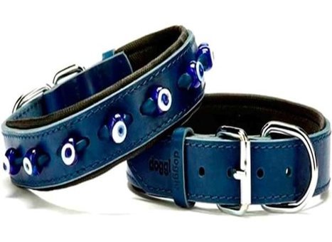 Doggie Sbt3023 Ayarlanabilir Boyun Köpek Tasması Mavi