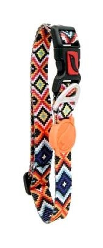 Tailpetz Ethnic Ayarlanabilir Boyun Köpek Tasması 22.5 x 33 cm Çok Renkli