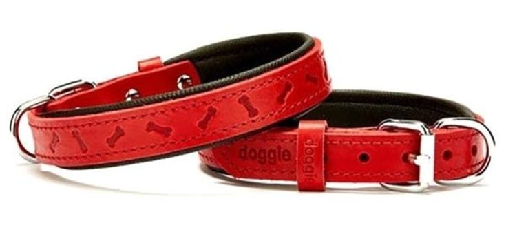 Doggie Comfort Ayarlanabilir Boyun Köpek Tasması S Kırmızı