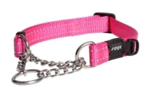 Rogz Utility Control Ayarlanabilir Boyun Köpek Tasması L Pembe