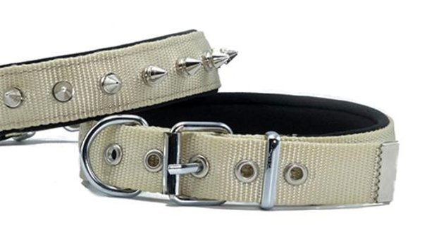 Doggie Ayarlanabilir Boyun Köpek Tasması 2.5 x 42 - 50 cm Haki