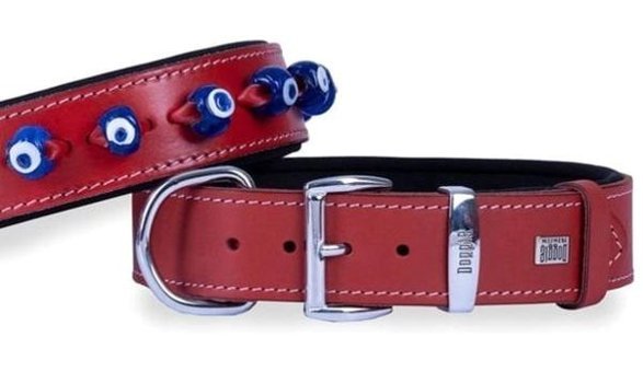 Doggie Comfort Ayarlanabilir Boyun Köpek Tasması 4 x 57 - 65 cm Kırmızı