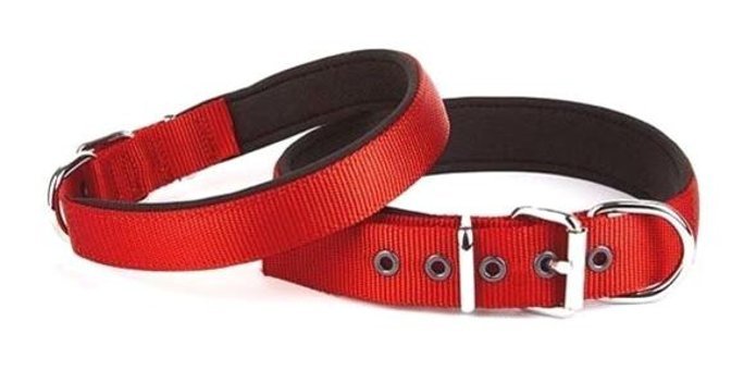 Doggie Comfort Ayarlanabilir Boyun Köpek Tasması 3 x 47 - 55 cm Kırmızı