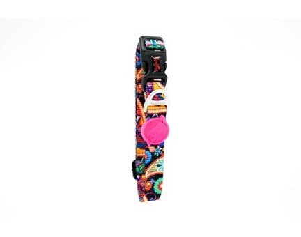 Tailpetz Paisley Ayarlanabilir Boyun Köpek Tasması 30 cm Çok Renkli