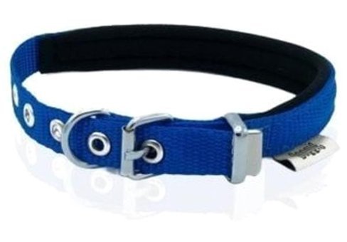 Doggie Konfor Ayarlanabilir Boyun Köpek Tasması 1.5 x 25 - 30 cm Mavi