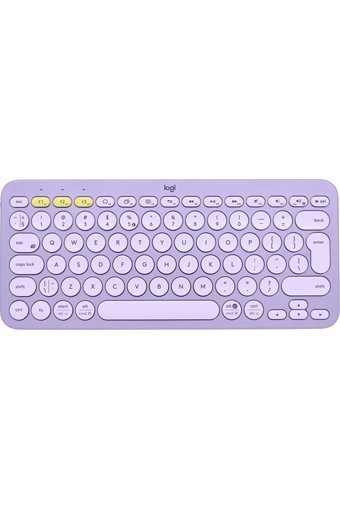 Logitech K380 Türkçe Q Kablosuz Lila Numerik Klavye