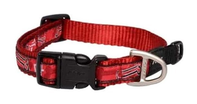 Rogz Fancy Dress Ayarlanabilir Boyun Köpek Tasması XL Kırmızı
