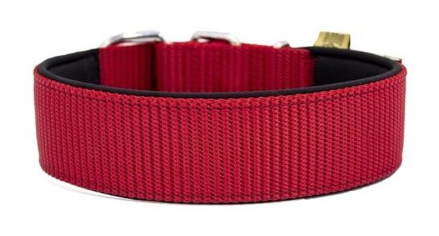 Doggie Konfor Ayarlanabilir Boyun Köpek Tasması 5 x 50 - 60 cm Kırmızı