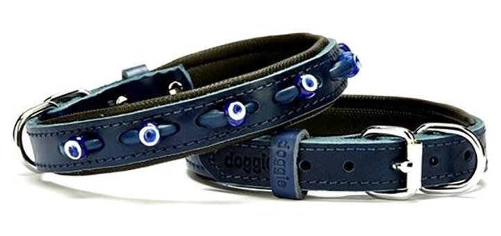 Doggie Konfor Ayarlanabilir Boyun Köpek Tasması 2 x 35 - 40 cm Mavi