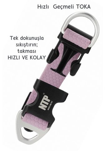 Interlaken Ayarlanabilir Boyun Köpek Tasması M Pembe