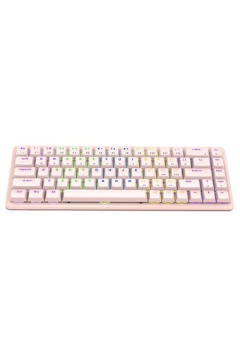 Rampage Low Profile Türkçe Q Kablolu Pembe Mekanik Gaming Klavye