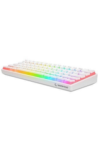 Rampage KB-R135 İngilizce Q RGB Kablolu Siyah Yarı Mekanik Gaming Klavye