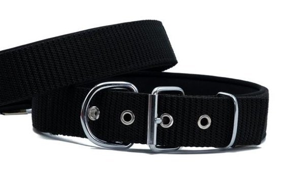 Doggie Elit Ayarlanabilir Boyun Köpek Tasması 5 x 50 x 60 cm Siyah
