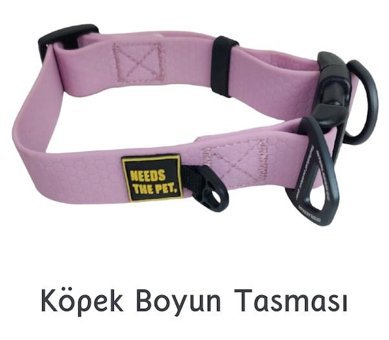 Interlaken Ayarlanabilir Boyun Köpek Tasması S Pembe