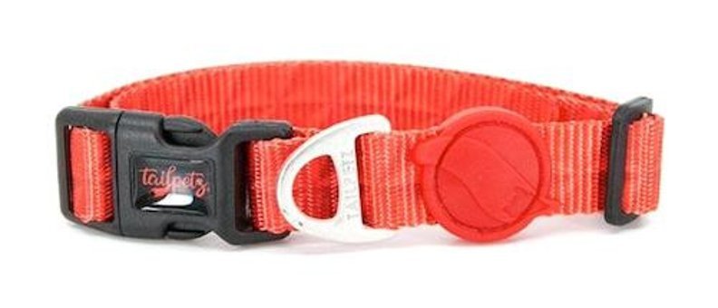 Tailpetz Prism Ayarlanabilir Boyun Köpek Tasması 30 cm Kırmızı