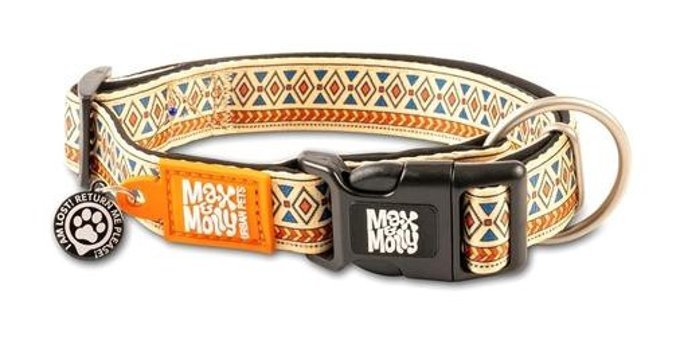 Max & Molly Ethnic Ayarlanabilir Boyun Köpek Tasması Çok Renkli