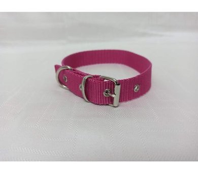Kozaklı Ayarlanabilir Boyun Köpek Tasması 2.5 x 50 cm Pembe