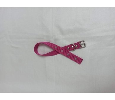 Kozaklı Ayarlanabilir Boyun Köpek Tasması 2.5 x 50 cm Pembe