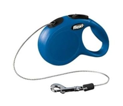 Flexi New Classic Makaralı Ayarlanabilir Köpek Tasması XS Mavi