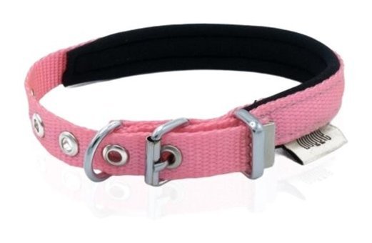 Doggie Konfor Ayarlanabilir Boyun Köpek Tasması 1.5 x 25 - 30 cm Pembe