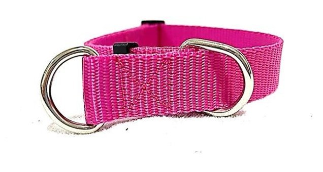 Ehlipet Ayarlanabilir Eğitim Tasması Köpek Tasması 30 - 50 cm Pembe