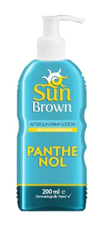 Sun Brown Panthenol Aloe Veralı Nemlendirici Güneş Sonrası Losyon 200 ml
