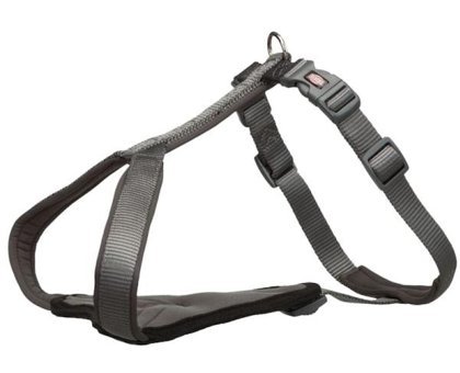 Trixie Premium Ayarlanabilir Göğüs Köpek Tasması 2.5 x 75 - 95 cm Gri