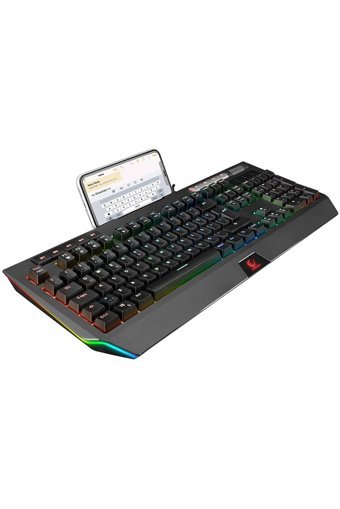 Rampage KB-R105 Türkçe Q RGB Blue Switch Kablolu Siyah Mekanik Gaming Klavye