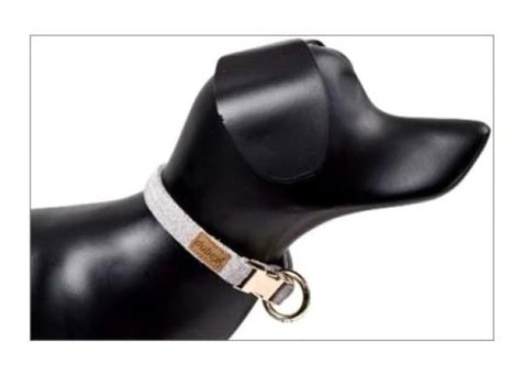Dubex Ayarlanabilir Boyun Köpek Tasması 1.5 x 19 - 30 cm Gri