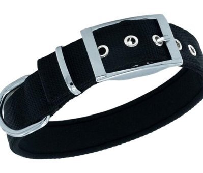 Doggie Elit Ayarlanabilir Boyun Köpek Tasması 3 x 42 - 50 cm Siyah