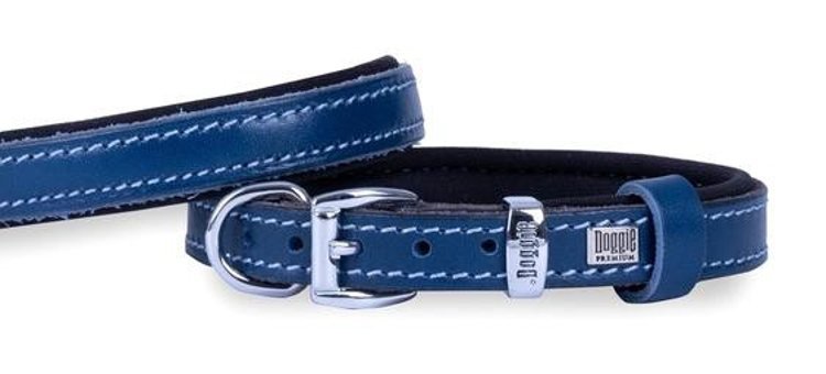 Doggie Ayarlanabilir Boyun Köpek Tasması 1.5 x 25 x 30 cm Mavi