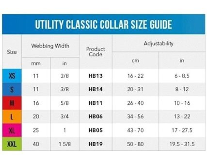 Rogz Utility Ayarlanabilir Boyun Köpek Tasması L Kırmızı