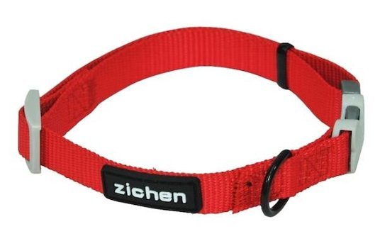Miapet Ayarlanabilir Boyun Köpek Tasması 2.5 x 65 cm Kırmızı
