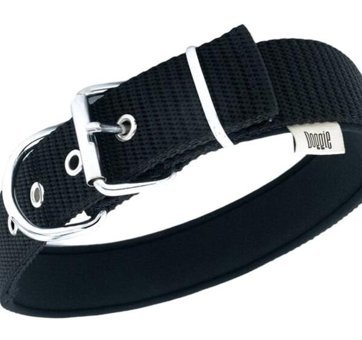 Doggie Elit Ayarlanabilir Boyun Köpek Tasması 4 x 52 - 60 cm Siyah