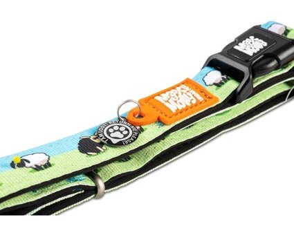 Max & Molly Smart Id İsimli Ayarlanabilir Boyun Köpek Tasması M Çok Renkli